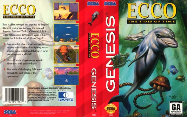 Ecco: The Tides of Time - Sega Genesis | VideoGameX