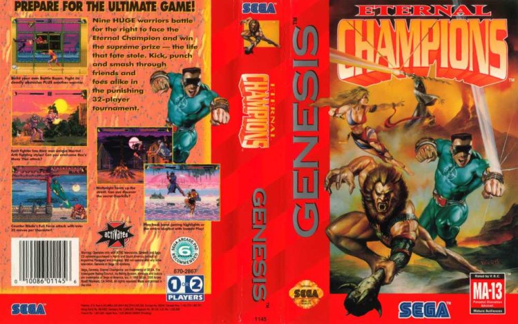 Eternal Champions - Sega Genesis | VideoGameX