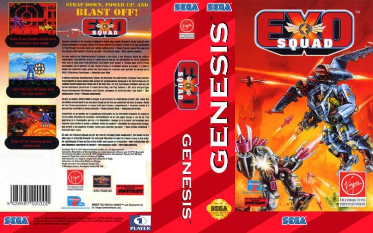 Exosquad - Sega Genesis | VideoGameX