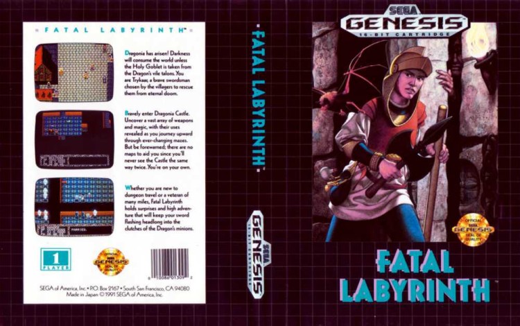 Fatal Labyrinth - Sega Genesis | VideoGameX