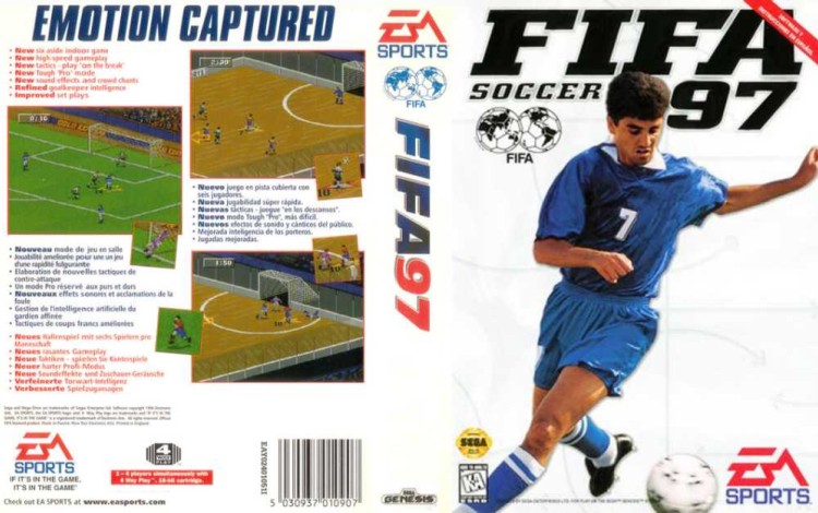 FIFA Soccer '97 - Sega Genesis | VideoGameX
