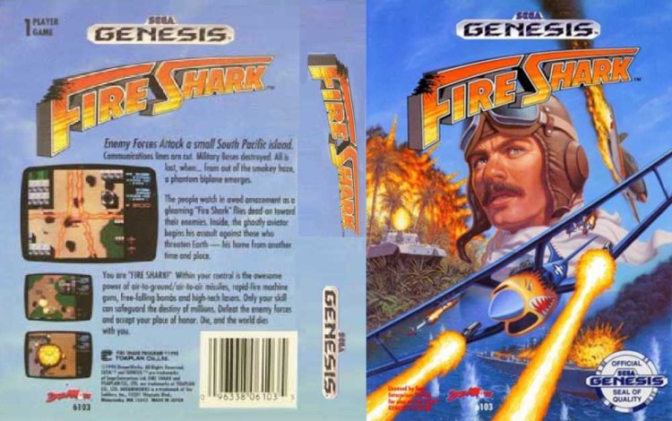 Fire Shark - Sega Genesis | VideoGameX