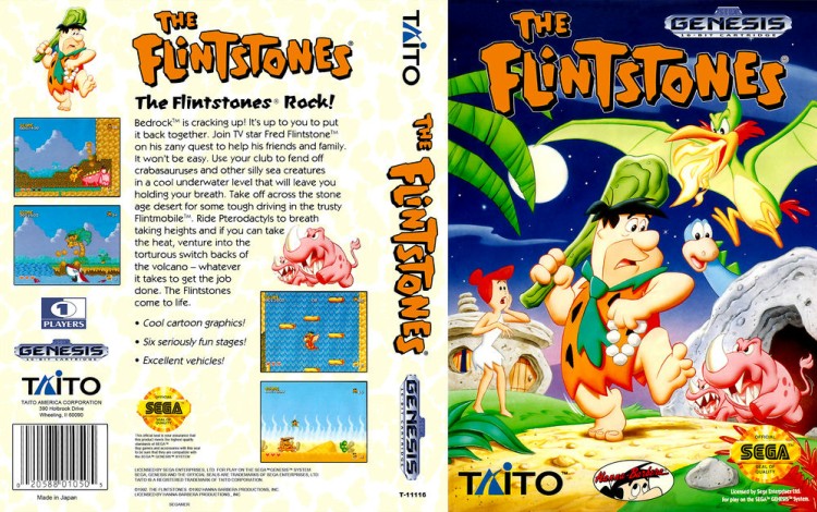 Flintstones, The - Sega Genesis | VideoGameX