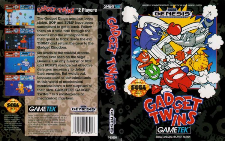 Gadget Twins - Sega Genesis | VideoGameX