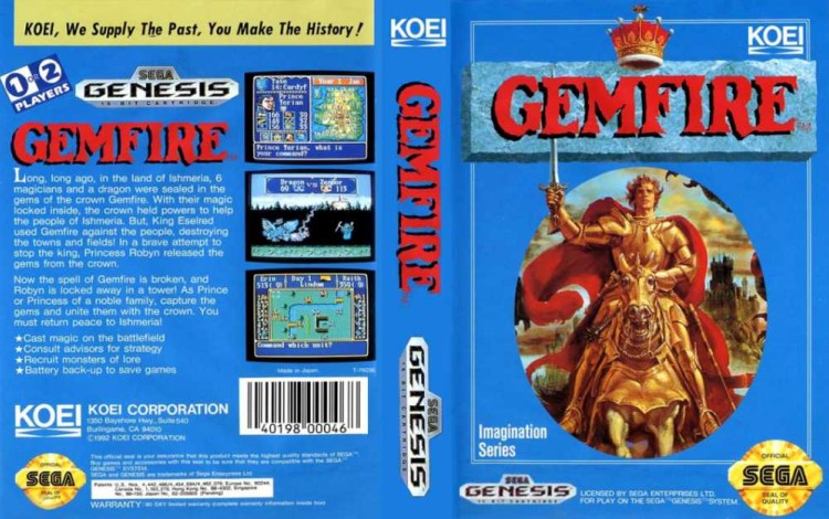 Gemfire - Sega Genesis | VideoGameX