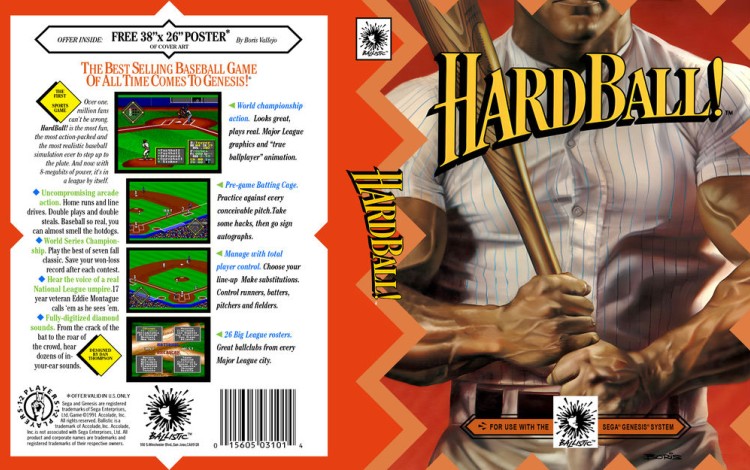 Hardball! - Sega Genesis | VideoGameX