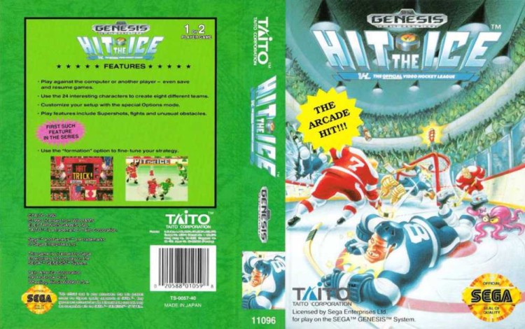 Hit The Ice - Sega Genesis | VideoGameX