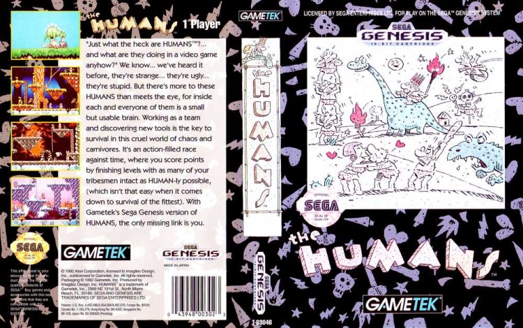 Humans, The - Sega Genesis | VideoGameX