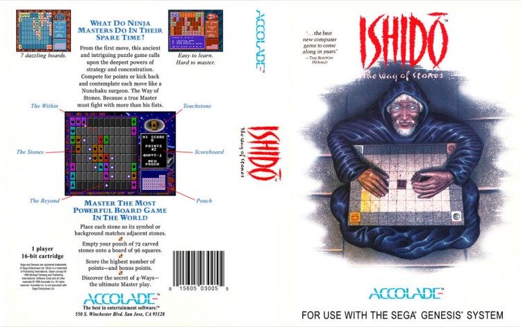 Ishido: The Way of Stones - Sega Genesis | VideoGameX