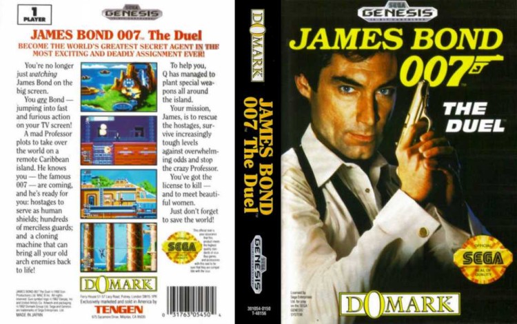 James Bond 007: The Duel - Sega Genesis | VideoGameX