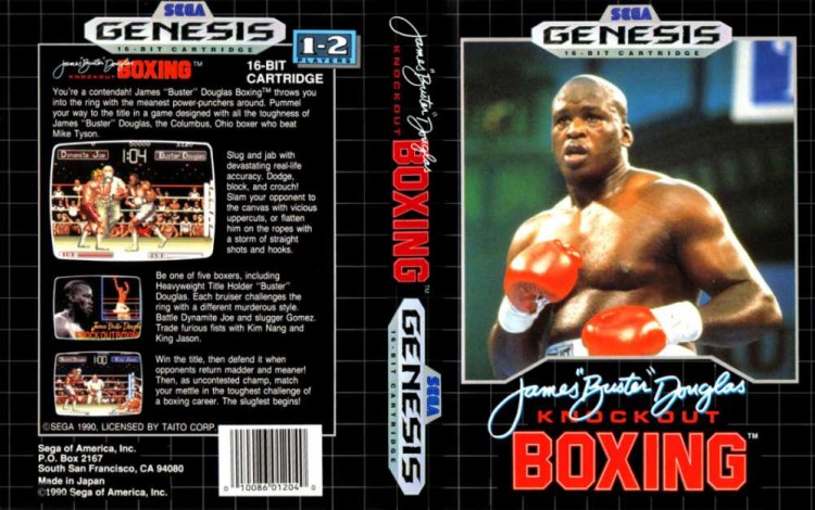 James "Buster" Douglas Knockout Boxing - Sega Genesis | VideoGameX