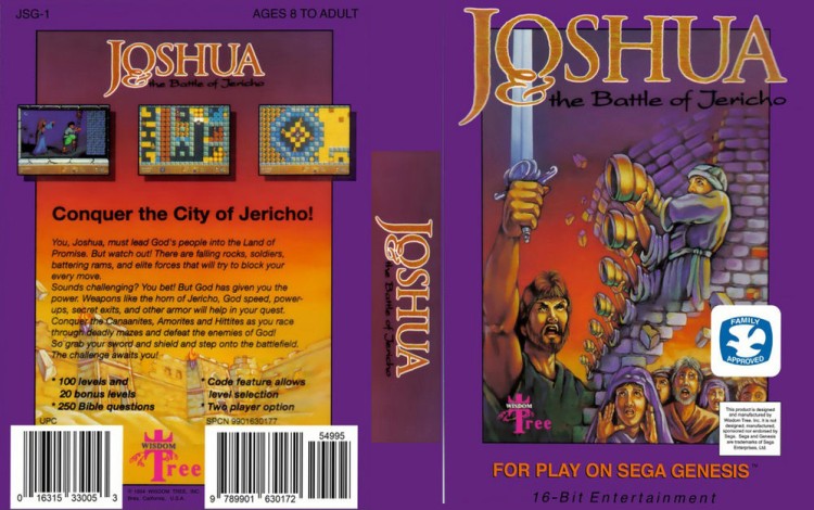 Joshua: The Battle of Jericho - Sega Genesis | VideoGameX