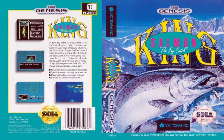 King Salmon: The Big Catch - Sega Genesis | VideoGameX