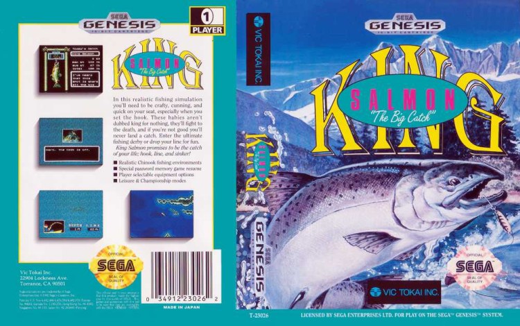 King Salmon: The Big Catch - Sega Genesis | VideoGameX