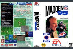 Madden NFL '95 - Sega Genesis | VideoGameX