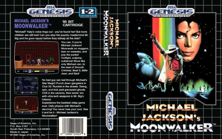 Michael Jackson's Moonwalker - Sega Genesis | VideoGameX