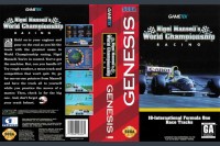 Nigel Mansell's World Championship Racing - Sega Genesis | VideoGameX