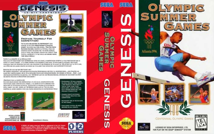 Olympic Summer Games - Atlanta '96 - Sega Genesis | VideoGameX