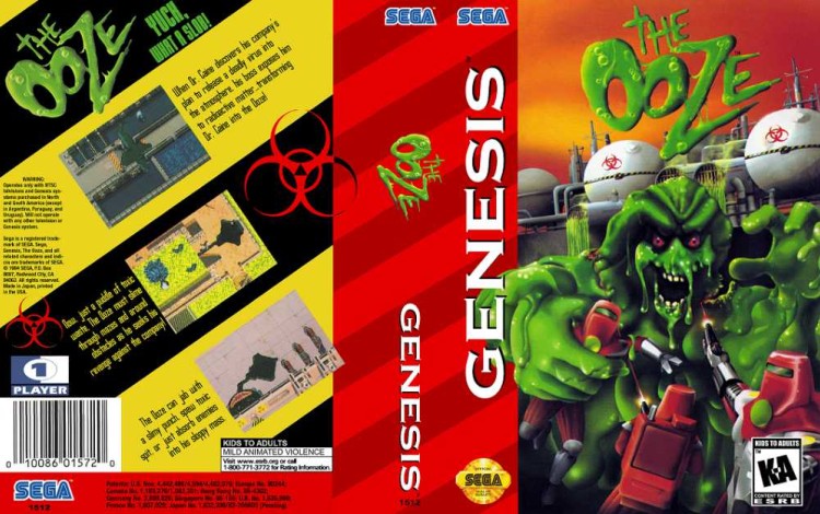 Ooze - Sega Genesis | VideoGameX