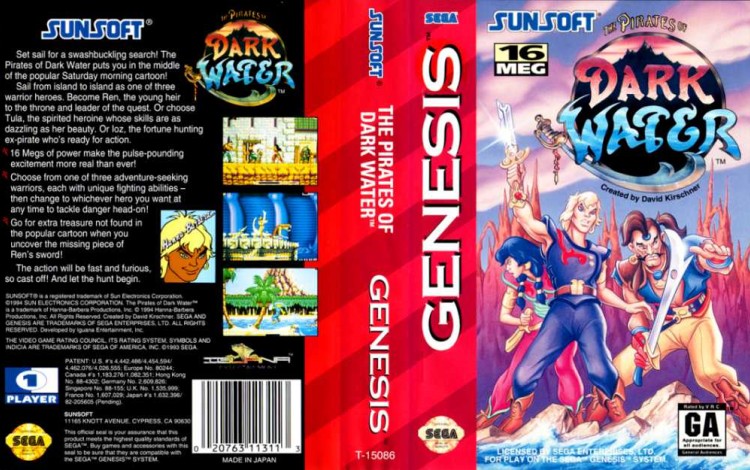 Pirates of Dark Water, The - Sega Genesis | VideoGameX
