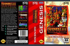 Romance of the Three Kingdoms III:  Dragon of Destiny - Sega Genesis | VideoGameX
