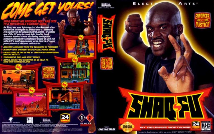 Shaq-Fu - Sega Genesis | VideoGameX