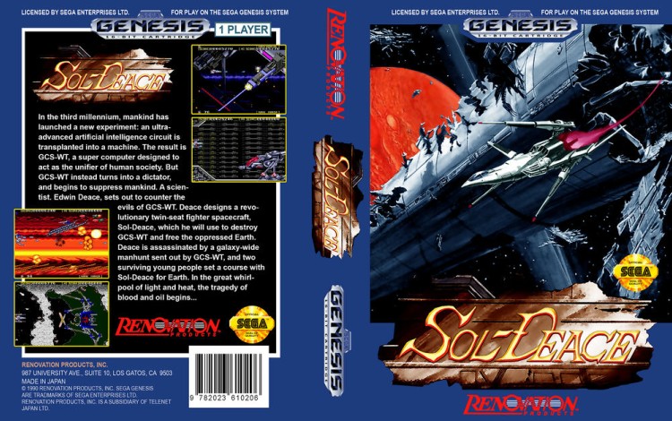 Sol-Deace - Sega Genesis | VideoGameX