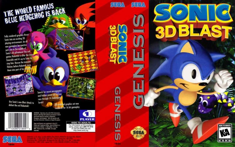 Sonic 3D Blast - Sega Genesis | VideoGameX