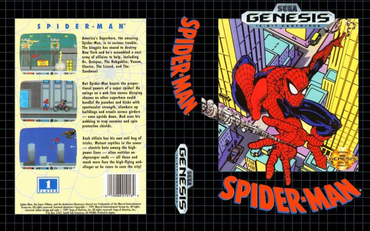Spider-Man vs. The Kingpin - Sega Genesis | VideoGameX