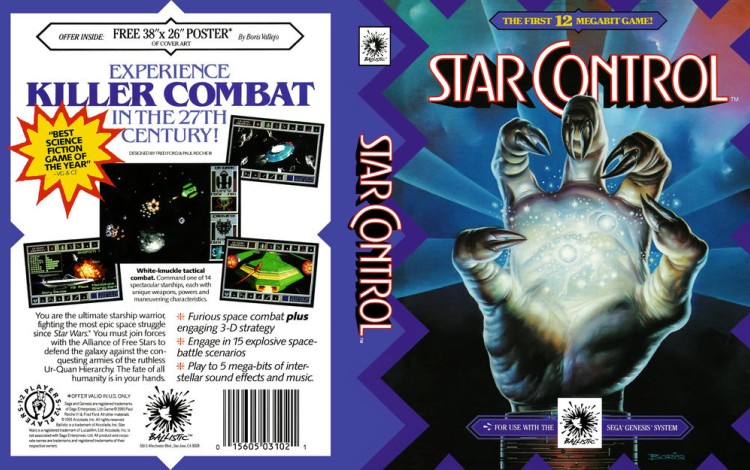 Star Control - Sega Genesis | VideoGameX