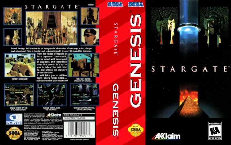 StarGate - Sega Genesis | VideoGameX