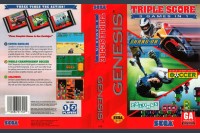 Triple Score: 3 Games in 1 - Sega Genesis | VideoGameX