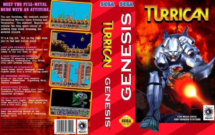 Turrican - Sega Genesis | VideoGameX