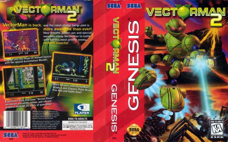 Vectorman 2 - Sega Genesis | VideoGameX