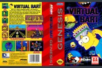 Simpsons, The: Virtual Bart - Sega Genesis | VideoGameX