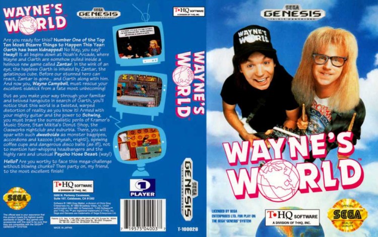 Wayne's World - Sega Genesis | VideoGameX