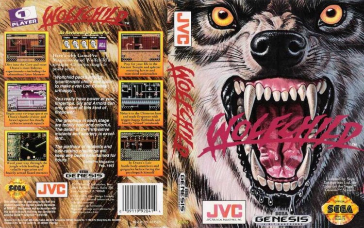 Wolfchild - Sega Genesis | VideoGameX