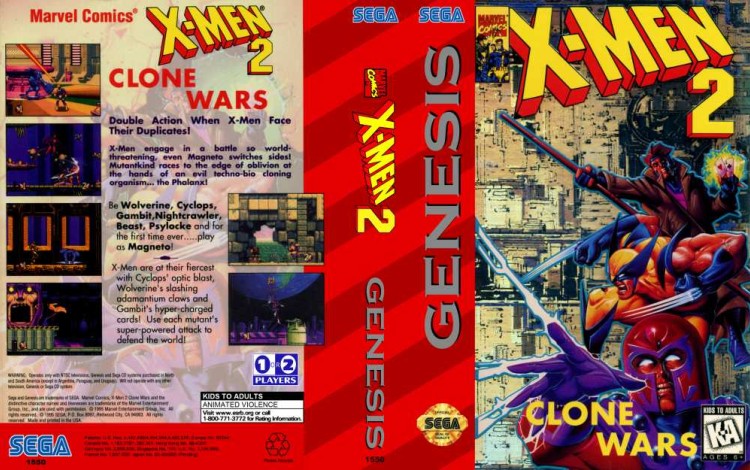 X-Men 2: Clone Wars - Sega Genesis | VideoGameX
