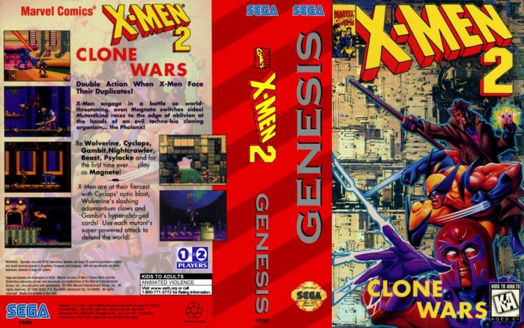 X-Men 2: Clone Wars - Sega Genesis | VideoGameX