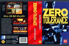 Zero Tolerance - Sega Genesis | VideoGameX