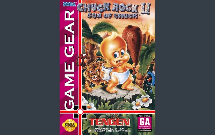 Chuck Rock II: Son of Chuck - Game Gear | VideoGameX