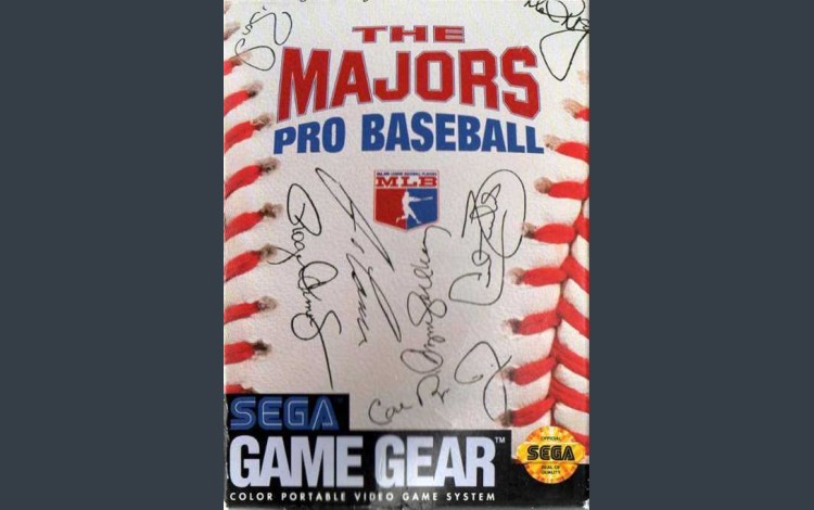 Majors Pro Baseball, The - Game Gear | VideoGameX
