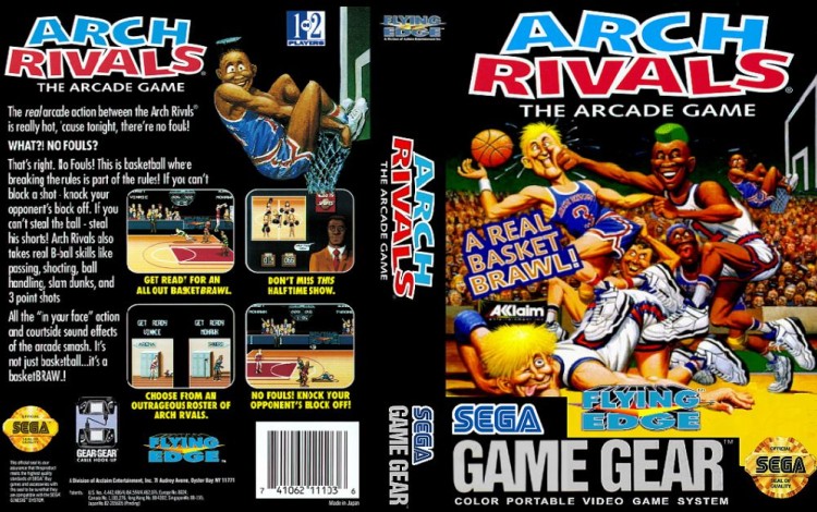 Arch Rivals - Game Gear | VideoGameX