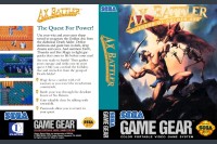Ax Battler: A Legend of Golden Axe - Game Gear | VideoGameX