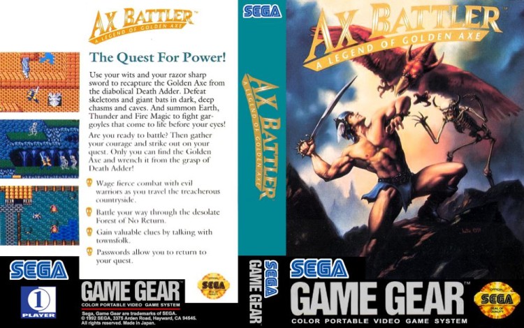 Ax Battler: A Legend of Golden Axe - Game Gear | VideoGameX