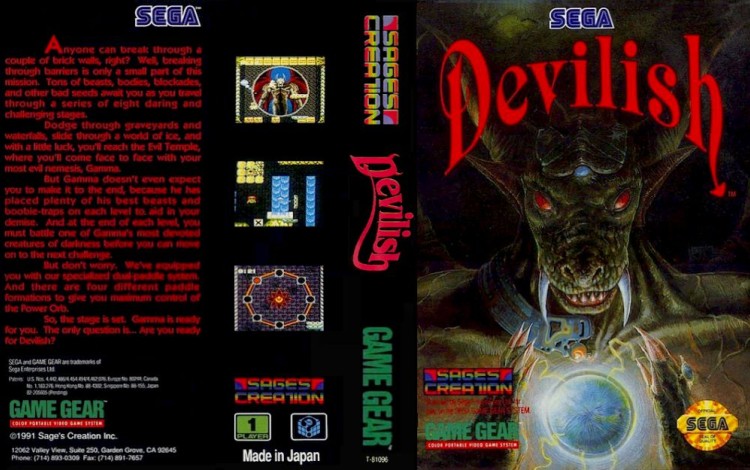 Devilish - Game Gear | VideoGameX