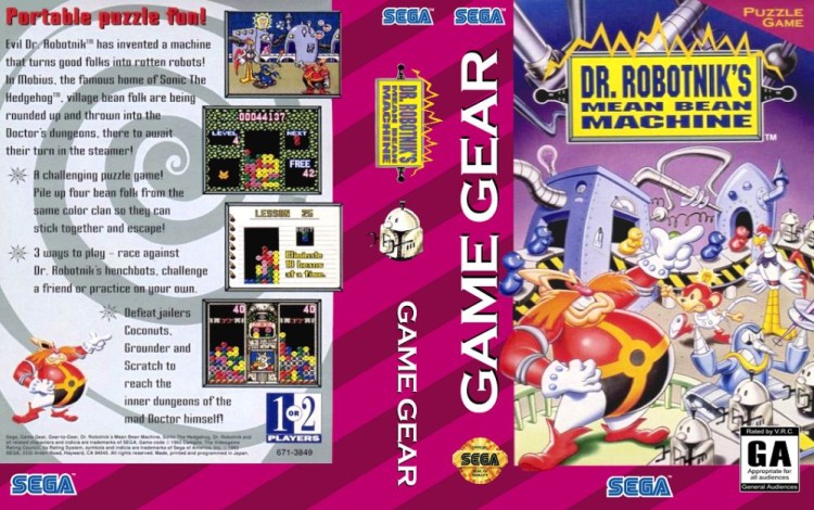 Dr. Robotnik's Mean Bean Machine - Game Gear | VideoGameX