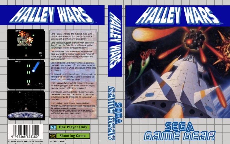 Halley Wars - Game Gear | VideoGameX
