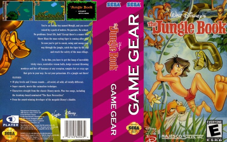 Jungle Book, Disney's The - Game Gear | VideoGameX