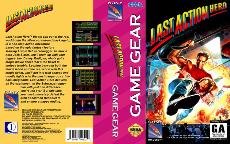 Last Action Hero - Game Gear | VideoGameX